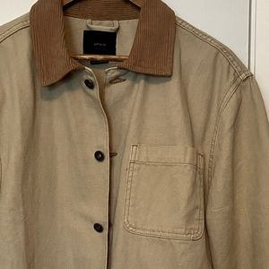 Cotton On Mens Jacket with Corduroy Collar